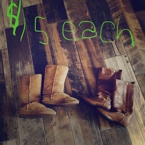A pair of Bair Claw boots size 3